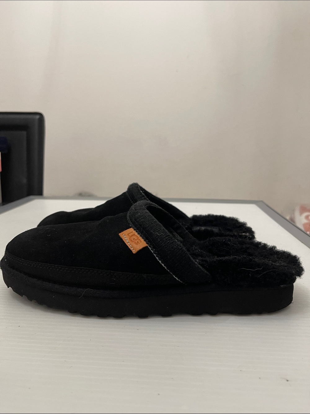 UGG WINTER GOLDENSTAR CLOG DENIM/ MIDNIGHT SLIPPERS MENS SIZE 7